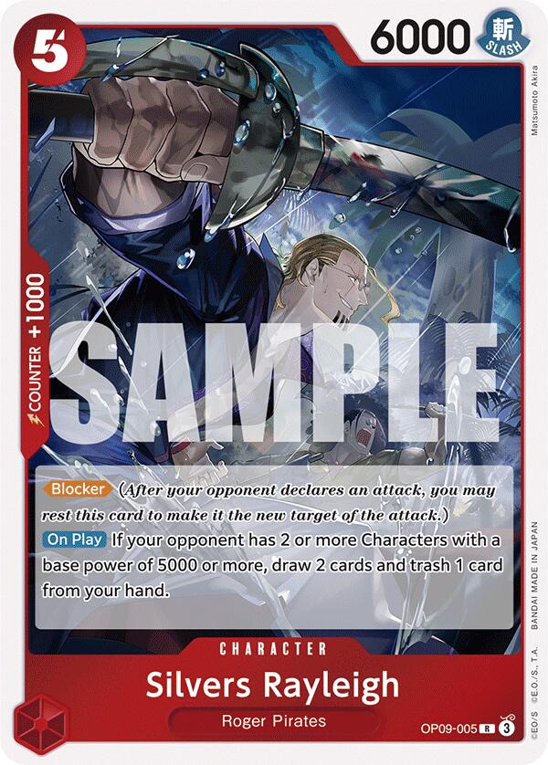 Silvers Rayleigh – Emperors in the New World (One Piece Card Game)