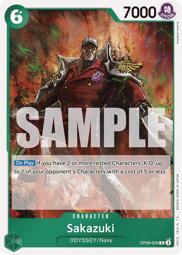 Sakazuki – Emperors in the New World (One Piece Card Game)
