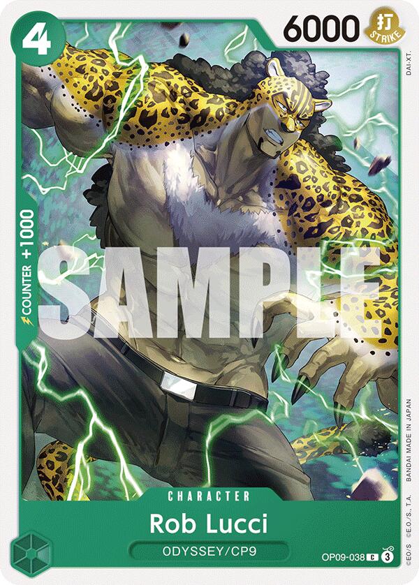 Rob Lucci (038) – Emperors in the New World (One Piece Card Game)