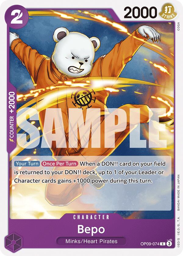 Bepo – Emperors in the New World (One Piece Card Game)