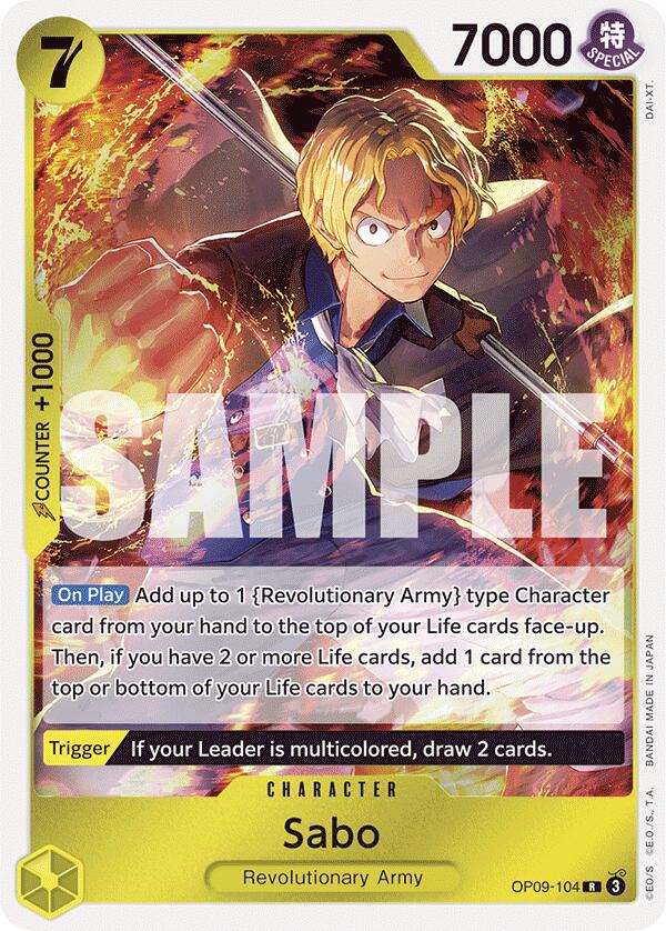Sabo (104) – Emperors in the New World (One Piece Card Game)
