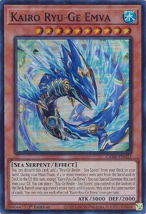 Kairo Ryu-Ge Emva – Crossover Breakers (YuGiOh)