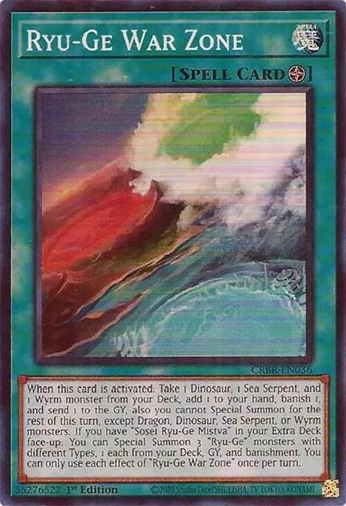 Ryu-Ge War Zone – Crossover Breakers (YuGiOh)