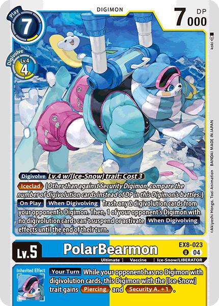 PolarBearmon – Chain of Liberation (Digimon Card Game)