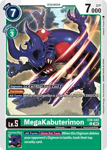 MegaKabuterimon – Chain of Liberation (Digimon Card Game)