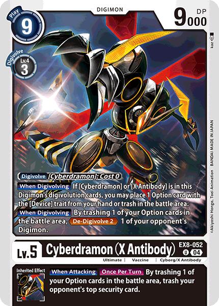 Cyberdramon (X Antibody) – Chain of Liberation (Digimon Card Game)