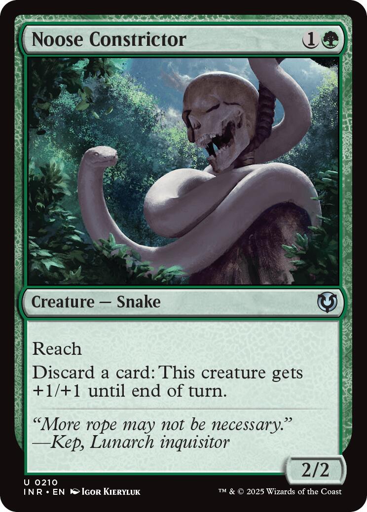 Noose Constrictor – Innistrad Remastered (Magic: The Gathering)