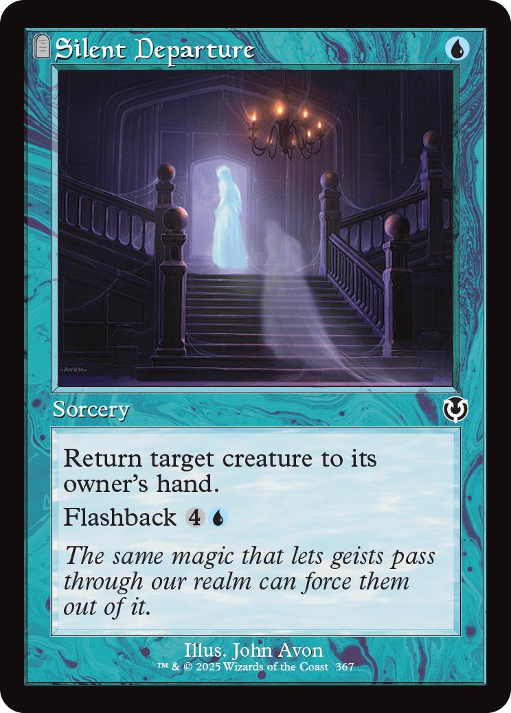 Silent Departure (Retro Frame) – Innistrad Remastered (Magic: The Gathering)