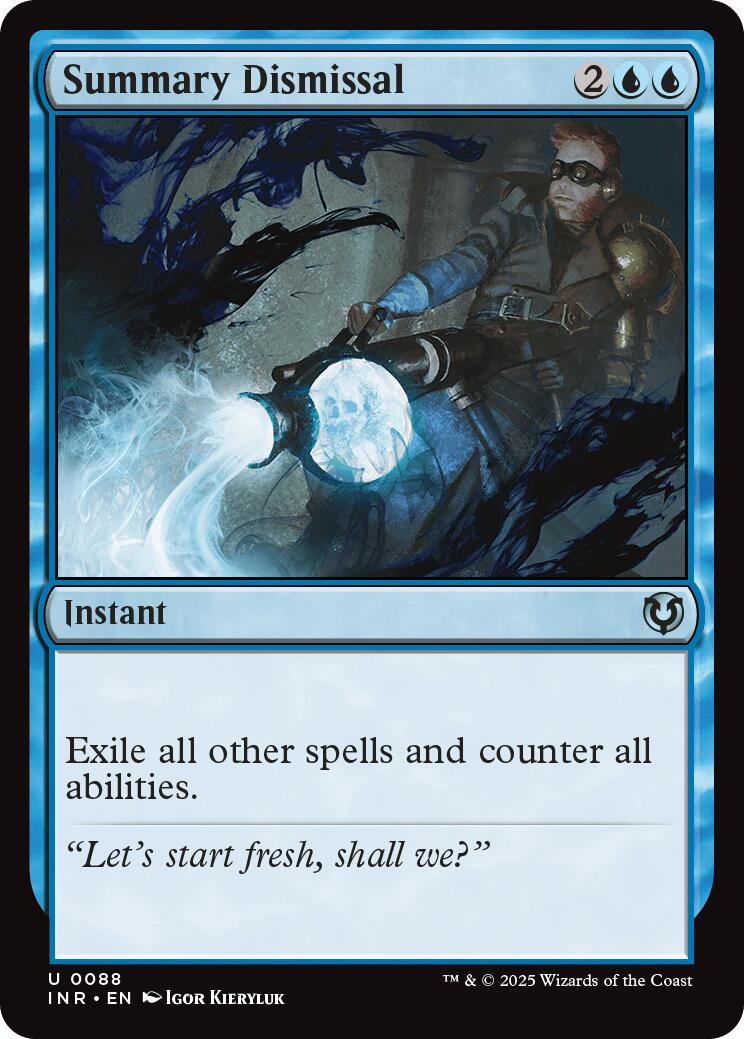 Summary Dismissal – Innistrad Remastered (Magic: The Gathering)