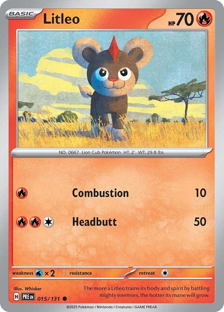 Litleo – SV: Prismatic Evolutions (Pokemon)