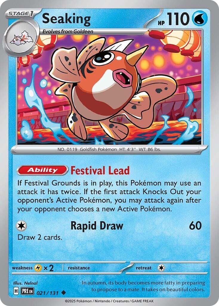 Seaking – SV: Prismatic Evolutions (Pokemon)