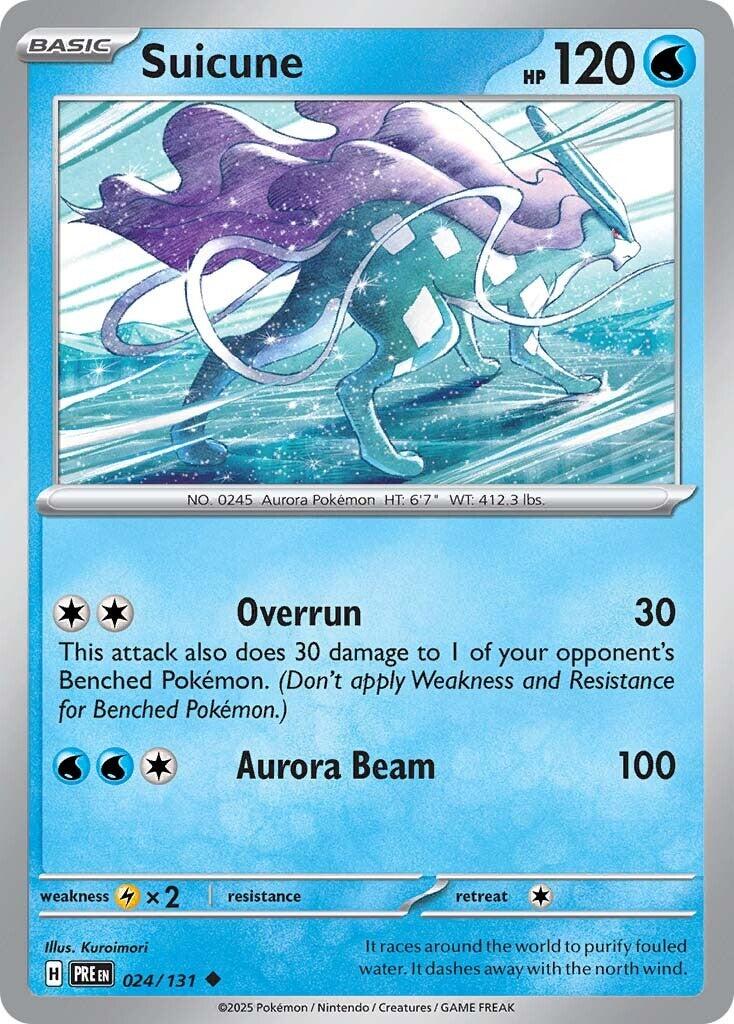 Suicune – SV: Prismatic Evolutions (Pokemon)