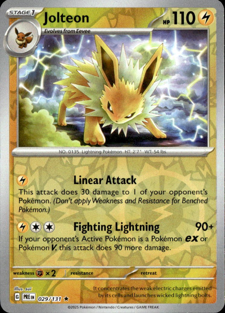 Jolteon – SV: Prismatic Evolutions (Pokemon)
