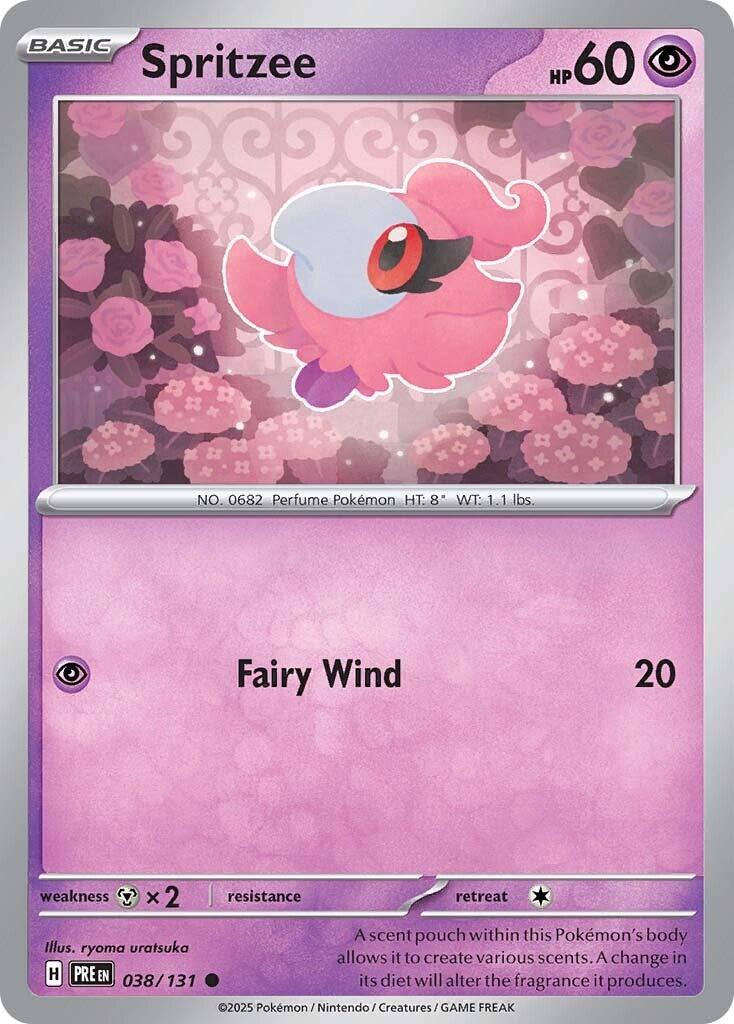Spritzee – SV: Prismatic Evolutions (Pokemon)