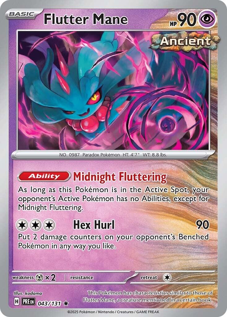 Flutter Mane – SV: Prismatic Evolutions (Pokemon)