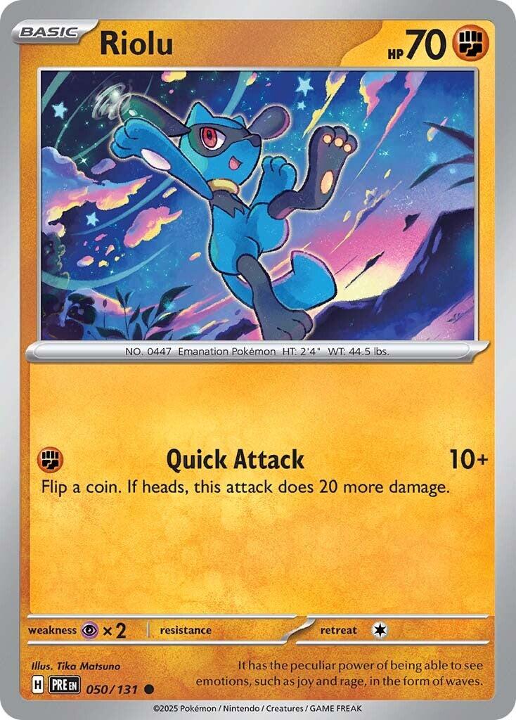 Riolu – SV: Prismatic Evolutions (Pokemon)