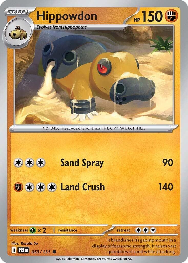 Hippowdon – SV: Prismatic Evolutions (Pokemon)