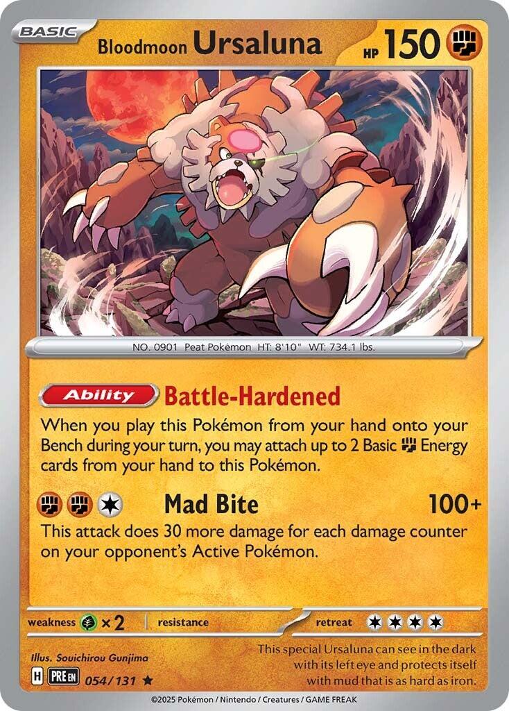 Bloodmoon Ursaluna – SV: Prismatic Evolutions (Pokemon)