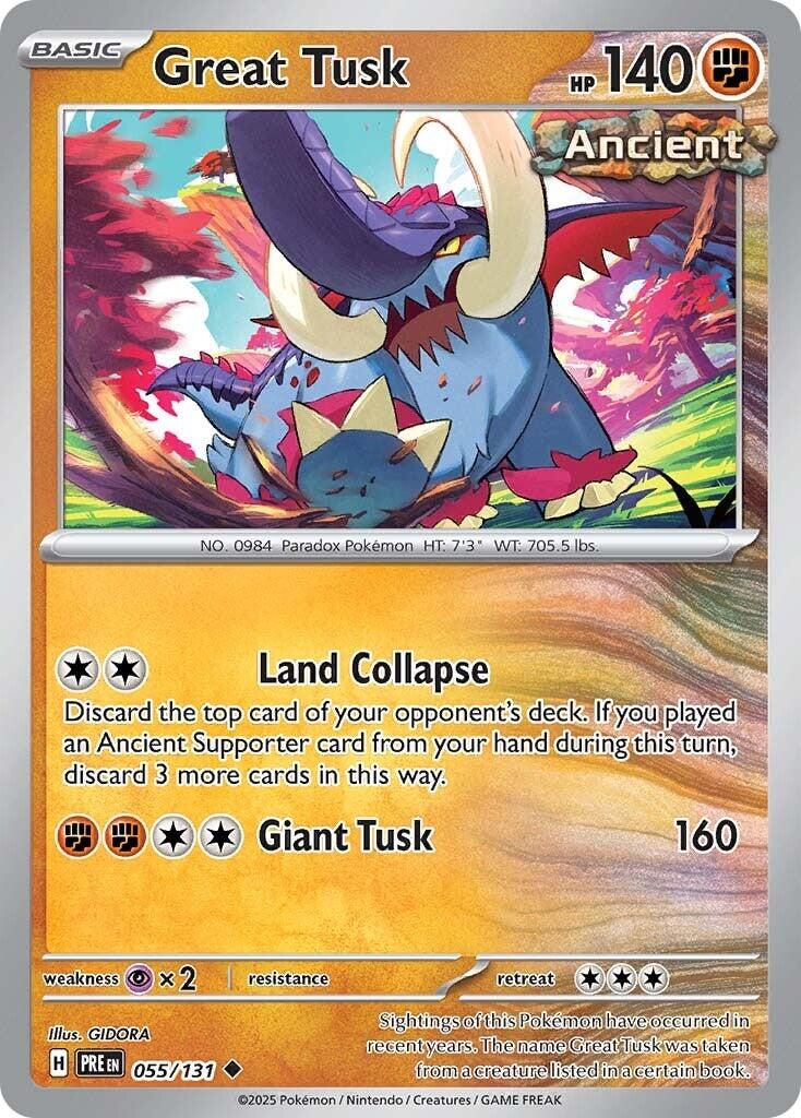 Great Tusk – SV: Prismatic Evolutions (Pokemon)