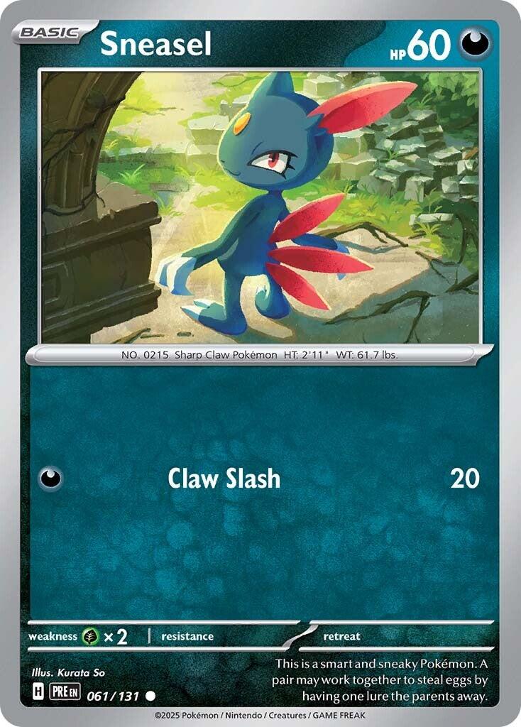Sneasel – SV: Prismatic Evolutions (Pokemon)