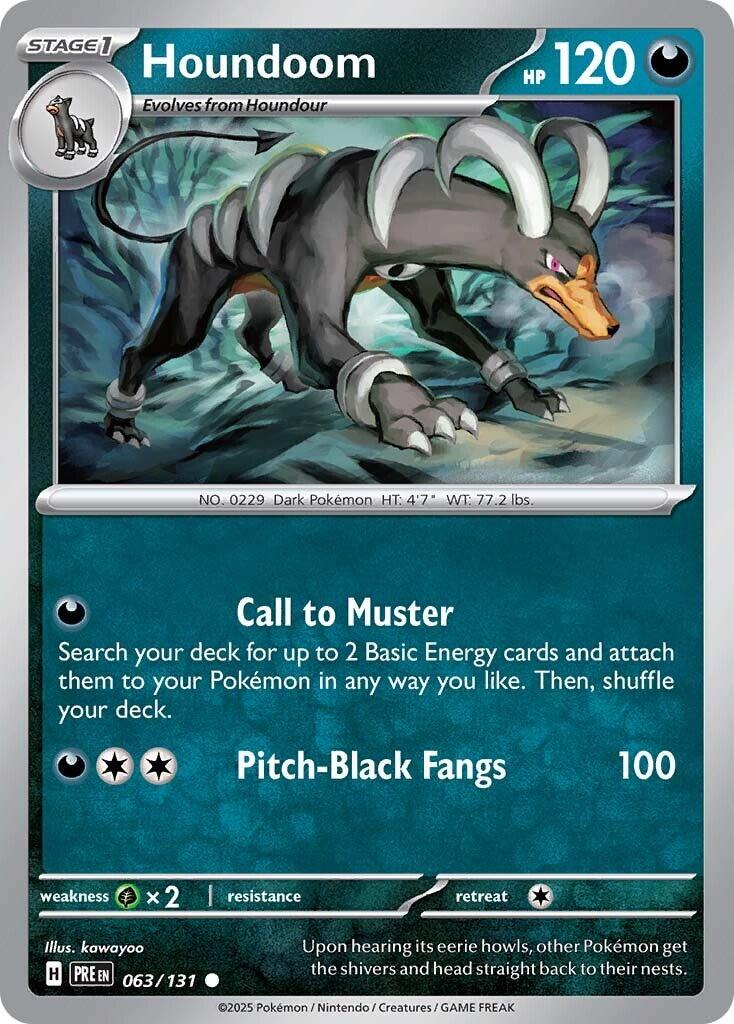 Houndoom – SV: Prismatic Evolutions (Pokemon)
