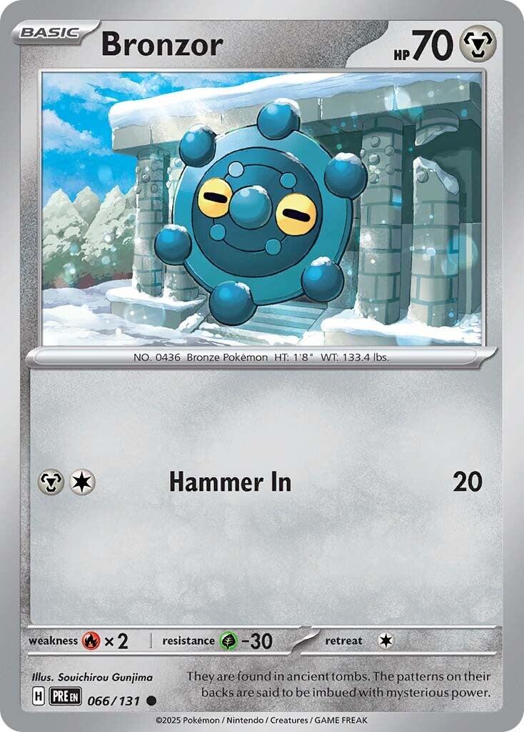 Bronzor – SV: Prismatic Evolutions (Pokemon)