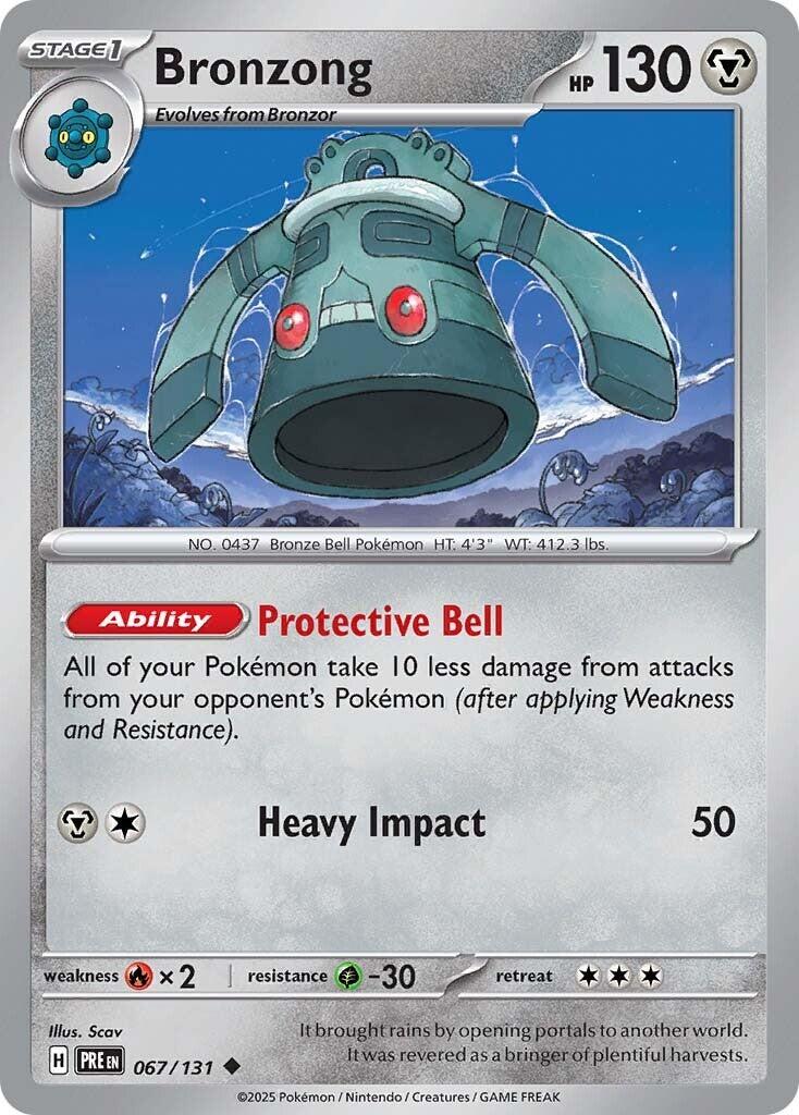 Bronzong – SV: Prismatic Evolutions (Pokemon)