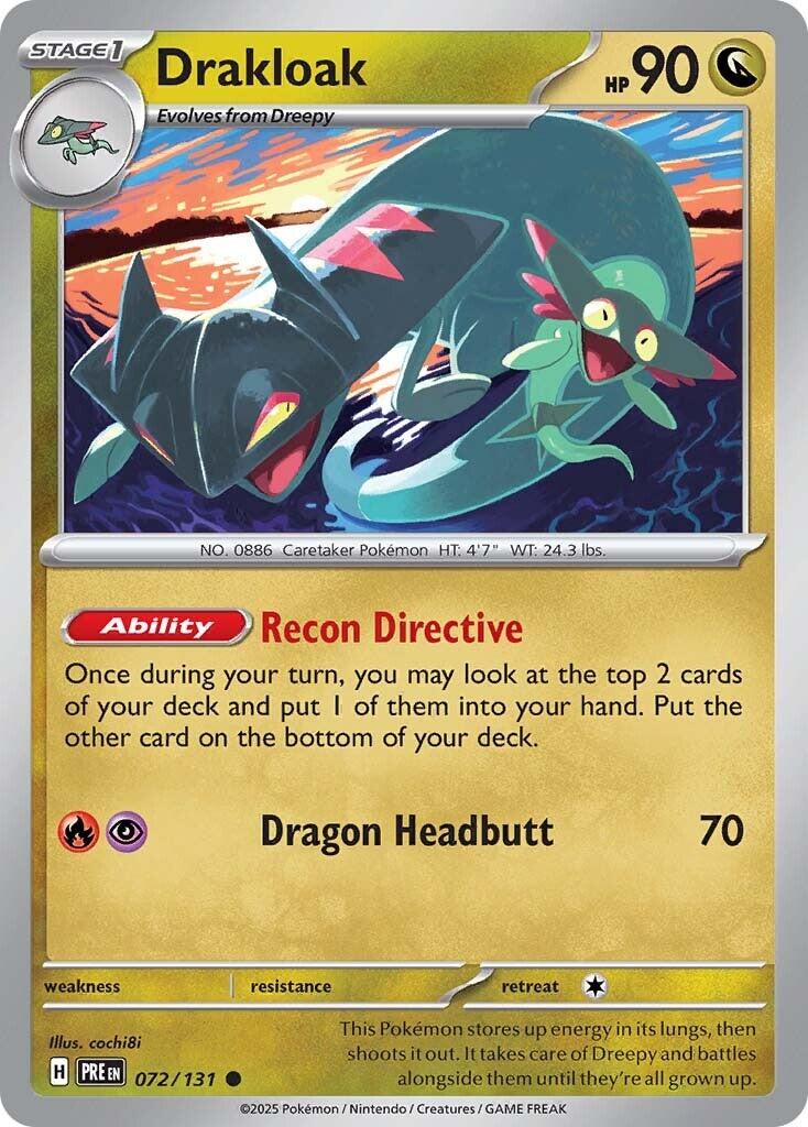Drakloak – SV: Prismatic Evolutions (Pokemon)
