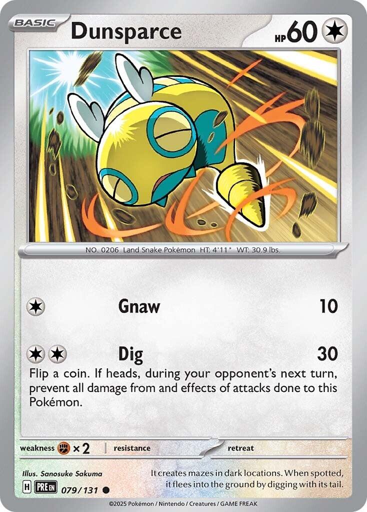 Dunsparce – SV: Prismatic Evolutions (Pokemon)