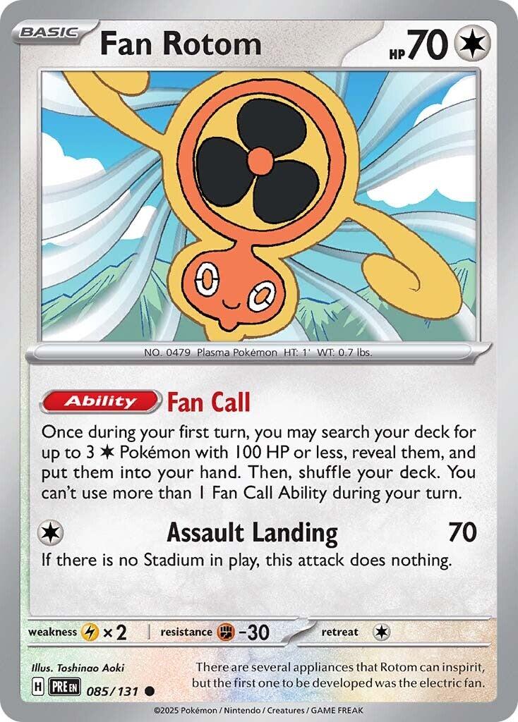 Fan Rotom – SV: Prismatic Evolutions (Pokemon)