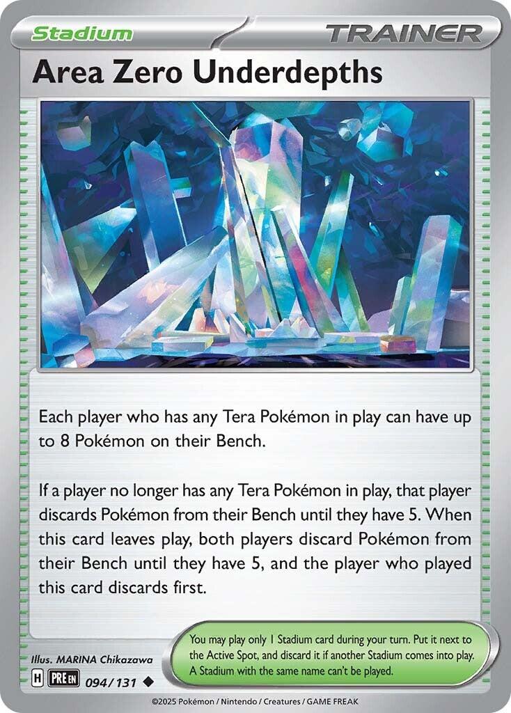 Area Zero Underdepths – SV: Prismatic Evolutions (Pokemon)
