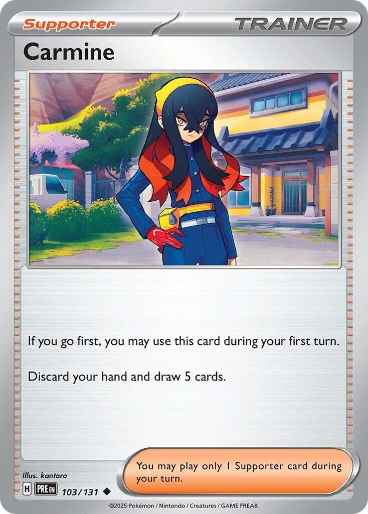 Carmine – SV: Prismatic Evolutions (Pokemon)