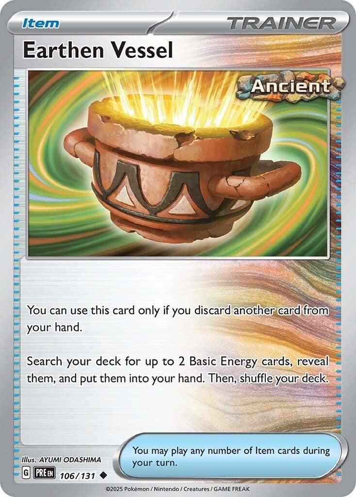 Earthen Vessel – SV: Prismatic Evolutions (Pokemon)