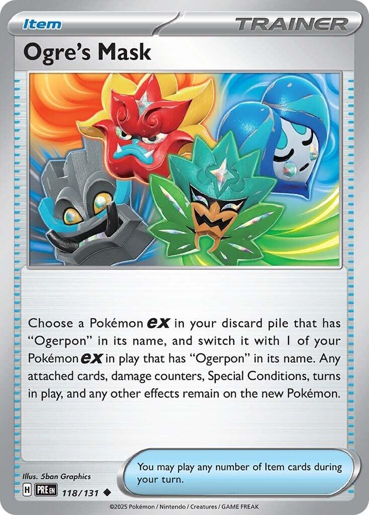 Ogre's Mask – SV: Prismatic Evolutions (Pokemon)