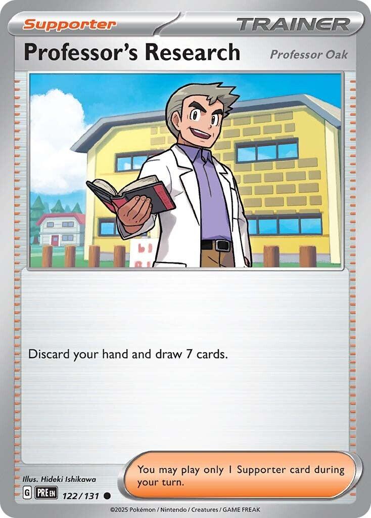 Professor's Research [Professor Oak] – SV: Prismatic Evolutions (Pokemon)