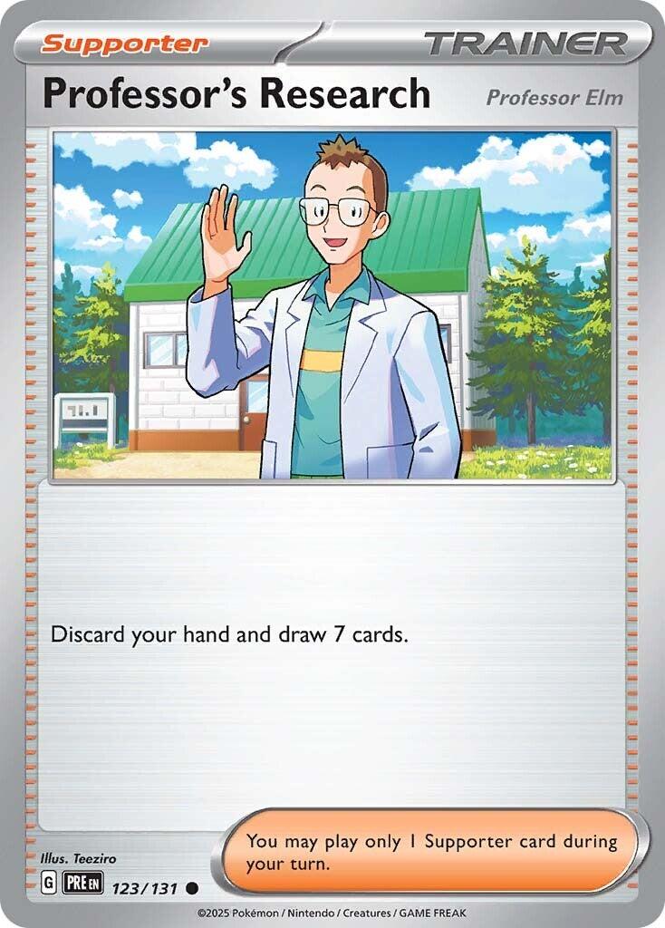 Professor's Research [Professor Elm] – SV: Prismatic Evolutions (Pokemon)