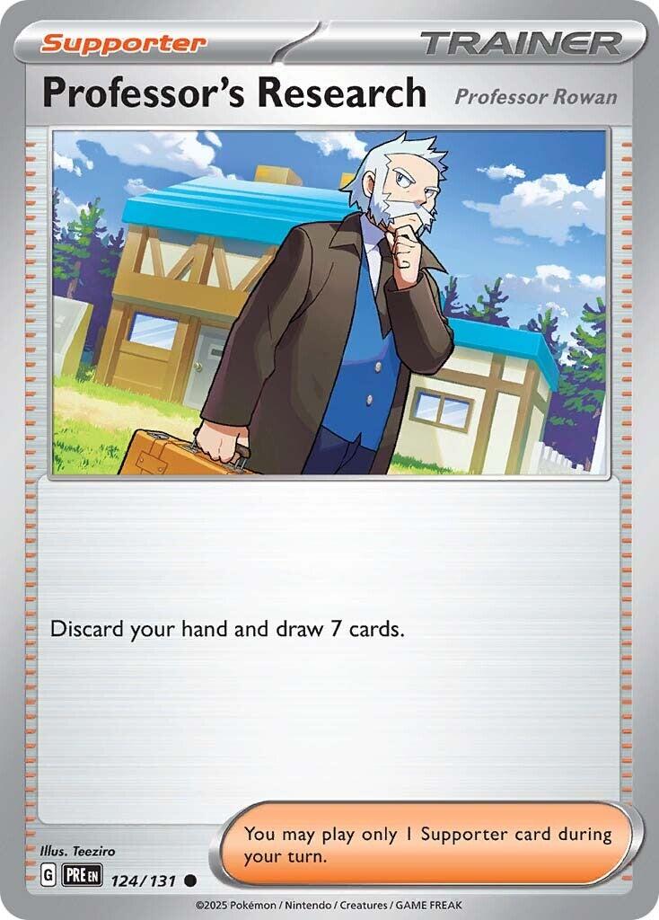 Professor's Research [Professor Rowan] – SV: Prismatic Evolutions (Pokemon)