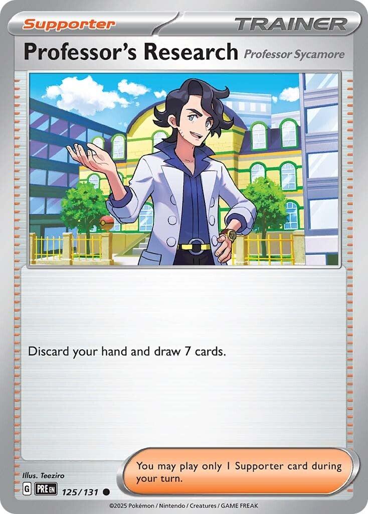 Professor's Research [Professor Sycamore] – SV: Prismatic Evolutions (Pokemon)