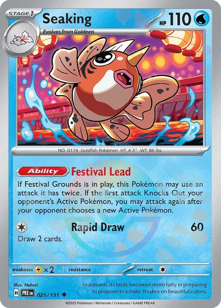 Seaking (Poke Ball Pattern) – SV: Prismatic Evolutions (Pokemon)