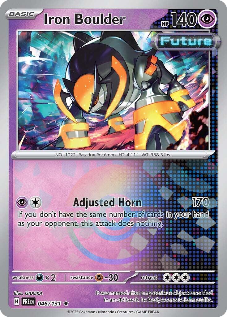 Iron Boulder (Poke Ball Pattern) – SV: Prismatic Evolutions (Pokemon)