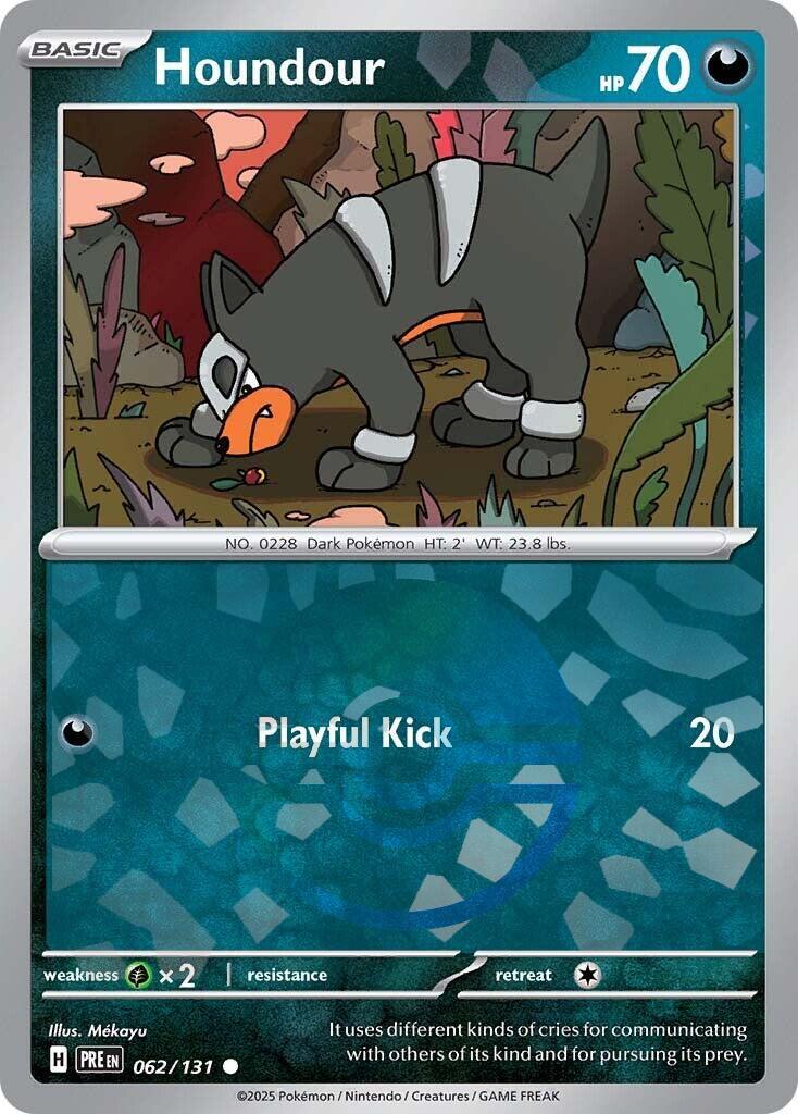 Houndour (Poke Ball Pattern) – SV: Prismatic Evolutions (Pokemon)