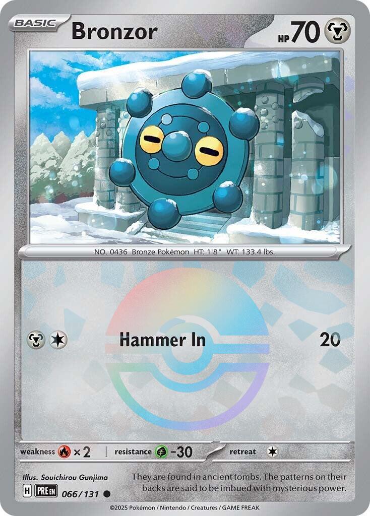 Bronzor (Poke Ball Pattern) – SV: Prismatic Evolutions (Pokemon)