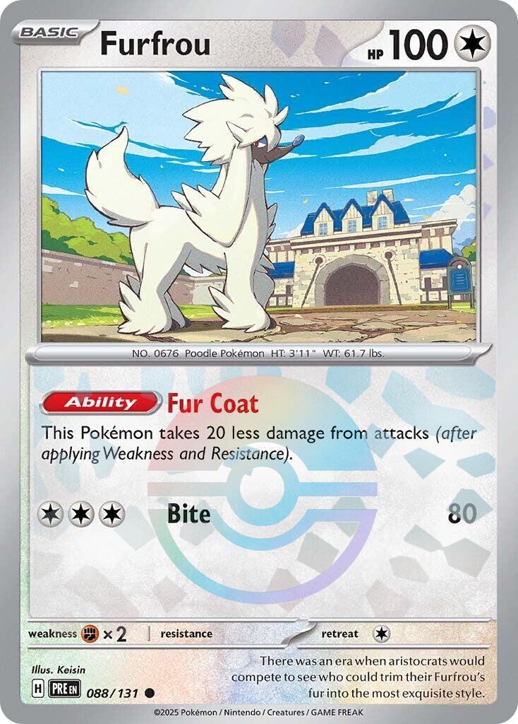 Furfrou (Poke Ball Pattern) – SV: Prismatic Evolutions (Pokemon)