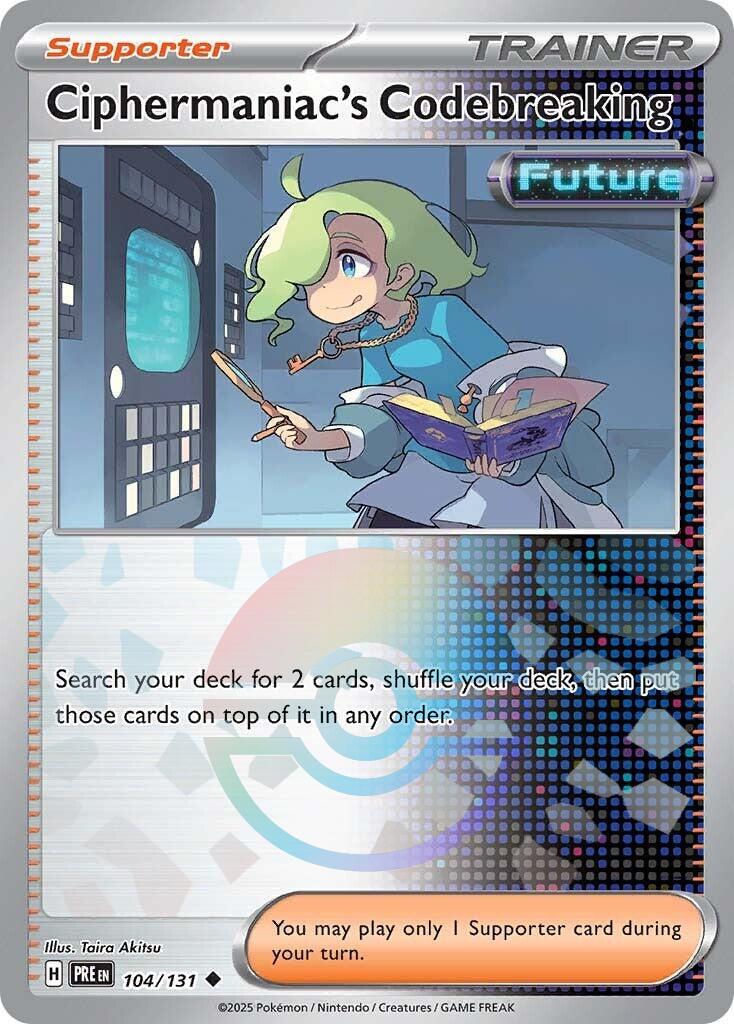 Ciphermaniac's Codebreaking (Poke Ball Pattern) – SV: Prismatic Evolutions (Pokemon)