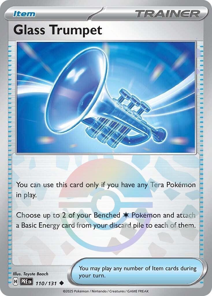 Glass Trumpet (Poke Ball Pattern) – SV: Prismatic Evolutions (Pokemon)