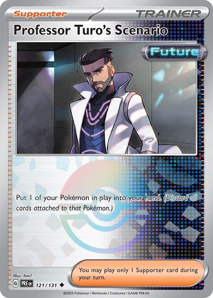 Professor Turo's Scenario (Poke Ball Pattern) – SV: Prismatic Evolutions (Pokemon)