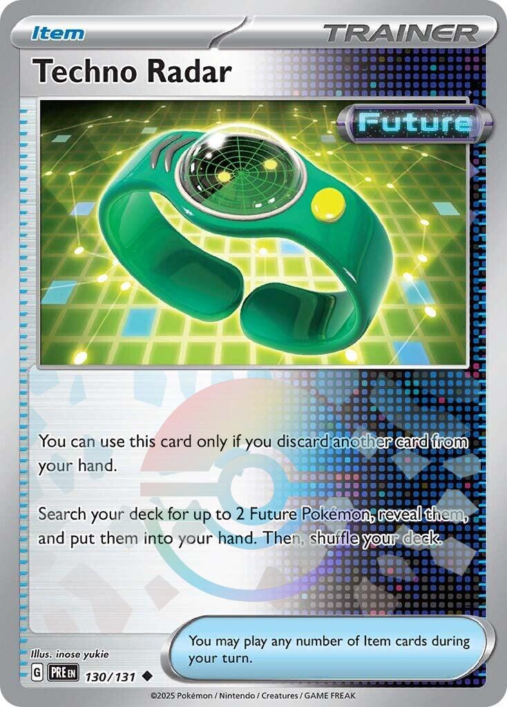 Techno Radar (Poke Ball Pattern) – SV: Prismatic Evolutions (Pokemon)