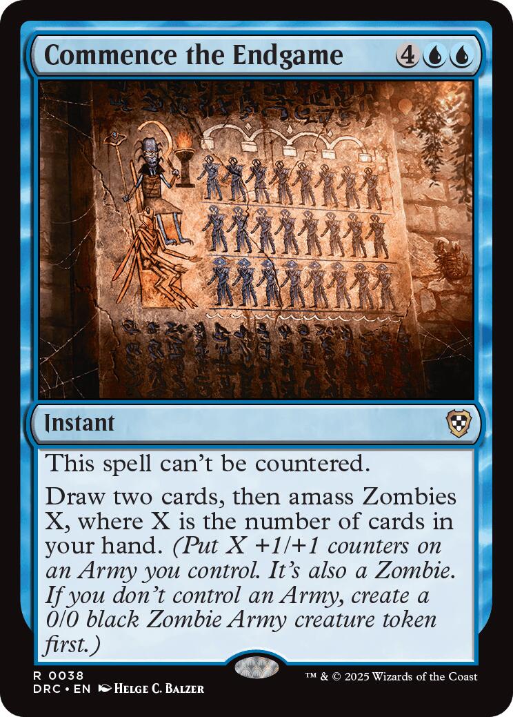 Commence the Endgame – Commander: Aetherdrift (Magic: The Gathering)