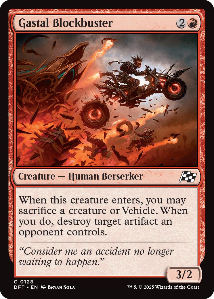 Gastal Blockbuster – Aetherdrift (Magic: The Gathering)
