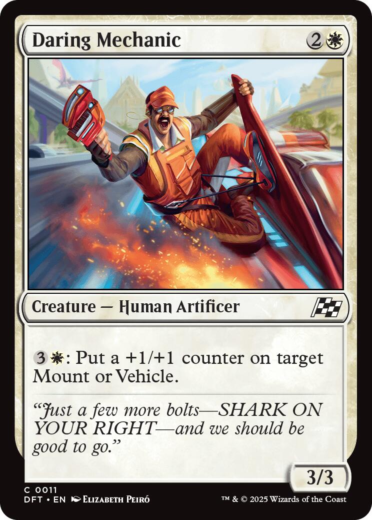 Daring Mechanic – Aetherdrift (Magic: The Gathering)